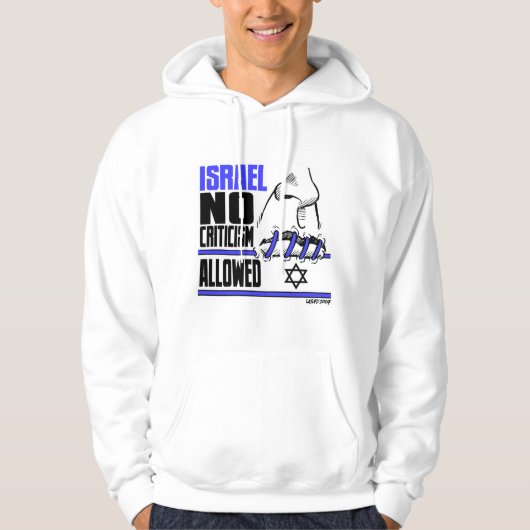 Carlos Latuff's No Criticism Allowed Sweatshirt (Voorkant)