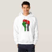 Carlos Latuff's Palestijnse Eerste overhemd Hoodie (Voorkant volledig)