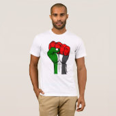 Carlos Latuff's Palestijnse Eerste T-shirt (Voorkant volledig)