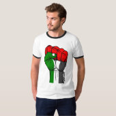 Carlos Latuff's Palestijnse Eerste T-shirt (Voorkant volledig)
