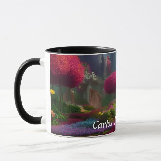 Carlos 'Morning Tea Gepersonaliseerde Mok (Links)