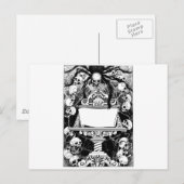 Carlos Neve, Boek Illustratie rond 1947 Mexico Briefkaart (Voorkant / Achterkant)