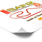 CARLOS SAINZ, formule 1, ferrari Foto Afdruk (Hoek)