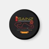 CARLOS SAINZ, formule 1, ferrari Magneet (Voorkant)