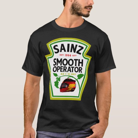 Carlos Sainz Smooth Operator 2023 T-shirt (Voorkant)