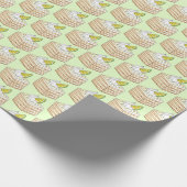 Carlota de Limón Mexicaanse Icebox Taart Bake Sale Cadeaupapier (Hoek)