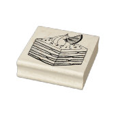 Carlota de Limón Mexicaanse Icebox Taart Bake Sale Rubberstempel (Stempel)