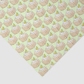 Carlota de Limón Mexicaanse Icebox Taart Bake Sale Tissuepapier (Detail)