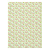 Carlota de Limón Mexican Limoen Icebox Cake Slice Tafelkleed (Voorkant)