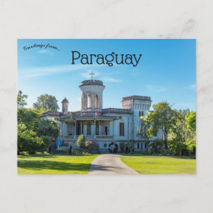 Carlota Palmerola Castle Férrea Paraguay Briefkaart