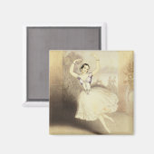 Carlotta Grisi (1819-1999) in de ballet van de Per Magneet (Voorkant / Achterkant)