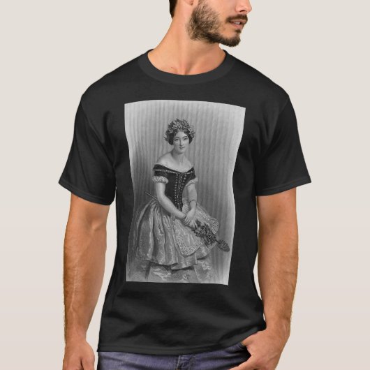Carlotta Grisi als Giselle T Shirt (Voorkant)