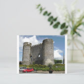 Carlow Castle ruins, Carlow town, Ierland Briefkaart (Staand voorkant)