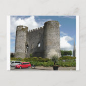 Carlow Castle ruins, Carlow town, Ierland Briefkaart (Voorkant)