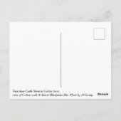 Carlow castle uitzicht uit Castle Street, Carlow Briefkaart (Achterkant)