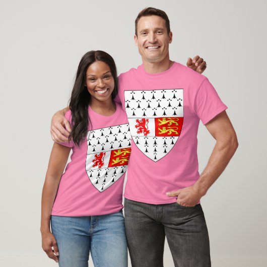 Carlow County Crest, Ierland T-shirt (Unisex)