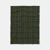 Carlow County Irish Tartan Fleece Deken (Voorkant)