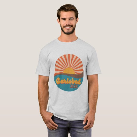 Carlsbad 2020 Mannen t-shirt (Voorkant volledig)