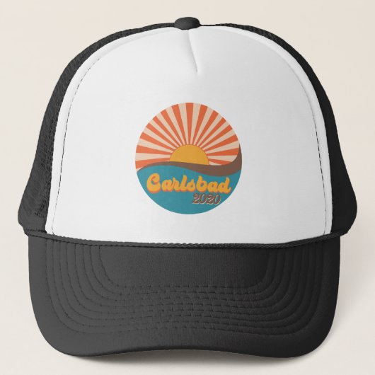 Carlsbad 2020 Trucker Hat Pet (Voorkant)