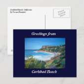 Carlsbad Beach - Briefkaart (Voorkant / Achterkant)
