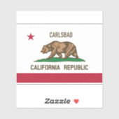 Carlsbad CA Sticker (Vel)