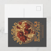 CARLSBAD CALIFORNIA - CARLSBAD FLOWER FIELDS BRIEFKAART (Voorkant / Achterkant)