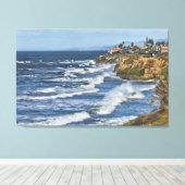 Carlsbad California Poster Canvas Afdruk (Insitu (Houten vloer))