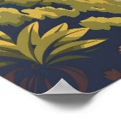 Carlsbad California San Diego Beach Vintage Poster (Hoek)