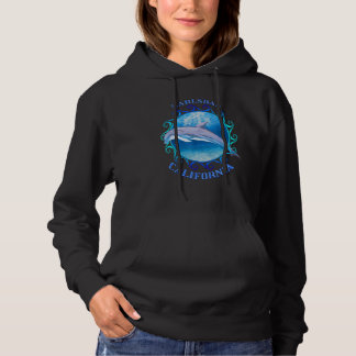 Carlsbad California Vacation Souvenir Dolphin Hoodie