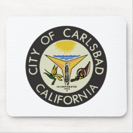 Carlsbad (Californië) City Seal Muismat