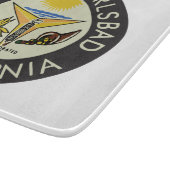 Carlsbad (Californië) City Seal Snijplank (Hoek)