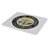 Carlsbad (Californië) City Seal Snijplank (Hoek)