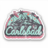 Carlsbad, Californië Sticker (Voorkant)