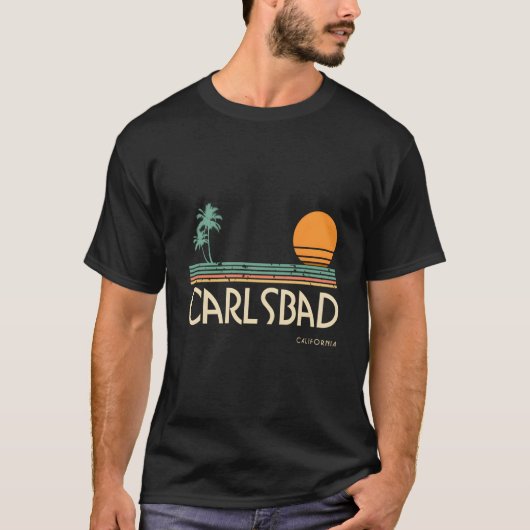 Carlsbad Californië T-shirt (Voorkant)