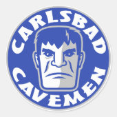 Carlsbad Cavemen Sticker (Voorkant)