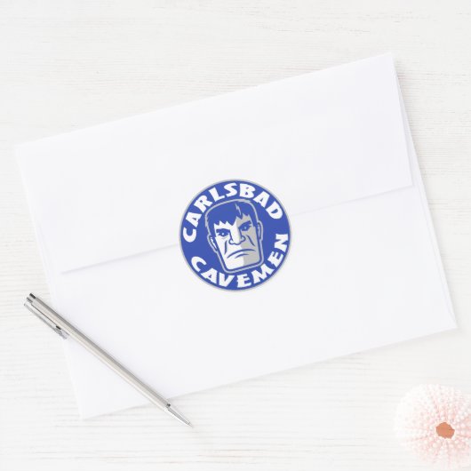 Carlsbad Cavemen Sticker (Envelop)