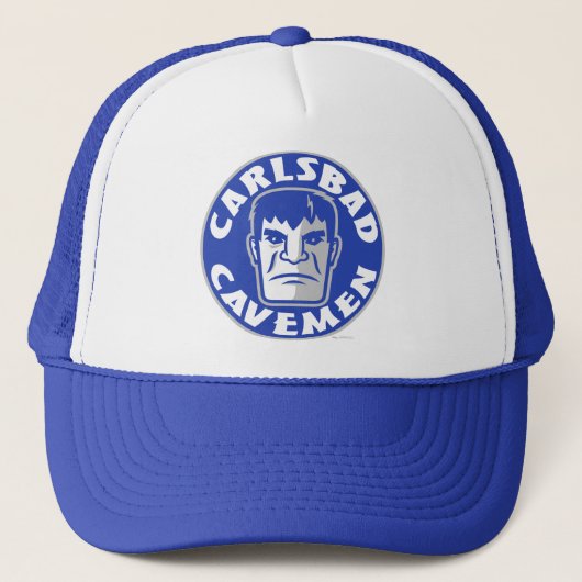 Carlsbad Cavemen Trucker Hat Trucker Pet (Voorkant)