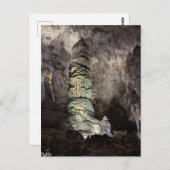 Carlsbad Cavern Cave New Mexico Briefkaart (Voorkant / Achterkant)