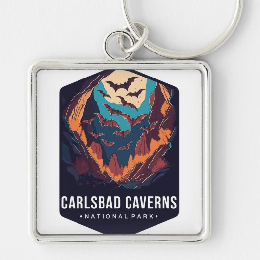 Carlsbad Cavern National Park Sleutelhanger (Voorkant)