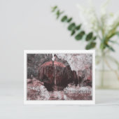 CARLSBAD CAVERNES - NIEUWE MEXICO-WATERVERF BRIEFKAART (Staand voorkant)