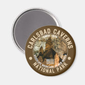 Carlsbad Caverns in New Mexico Magneet (Voorkant / Achterkant)
