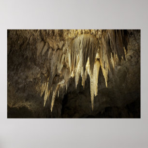 Carlsbad Caverns Kroonluchter Poster