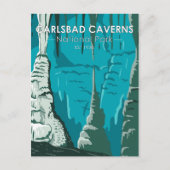 Carlsbad Caverns Nationaal Park Briefkaart (Voorkant)