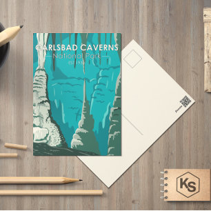 Carlsbad Caverns Nationaal Park  Briefkaart
