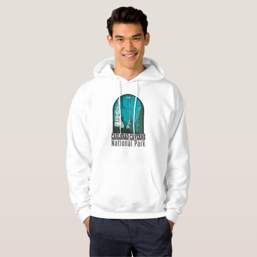 Carlsbad Caverns Nationaal Park  Hoodie (Voorkant volledig)