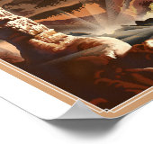 Carlsbad Caverns Nationaal Park Litho Kunstwerk Poster (Hoek)