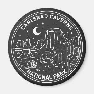 Carlsbad Caverns Nationaal Park Magneet