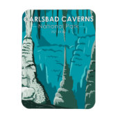 Carlsbad Caverns Nationaal Park  Magneet (Verticaal)