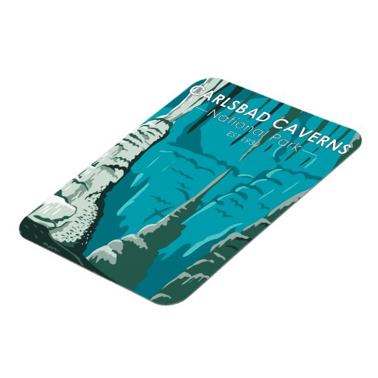 Carlsbad Caverns Nationaal Park Magneet (Linkerzijde)