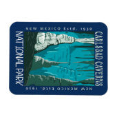 Carlsbad Caverns Nationaal Park  Magneet (Horizontaal)